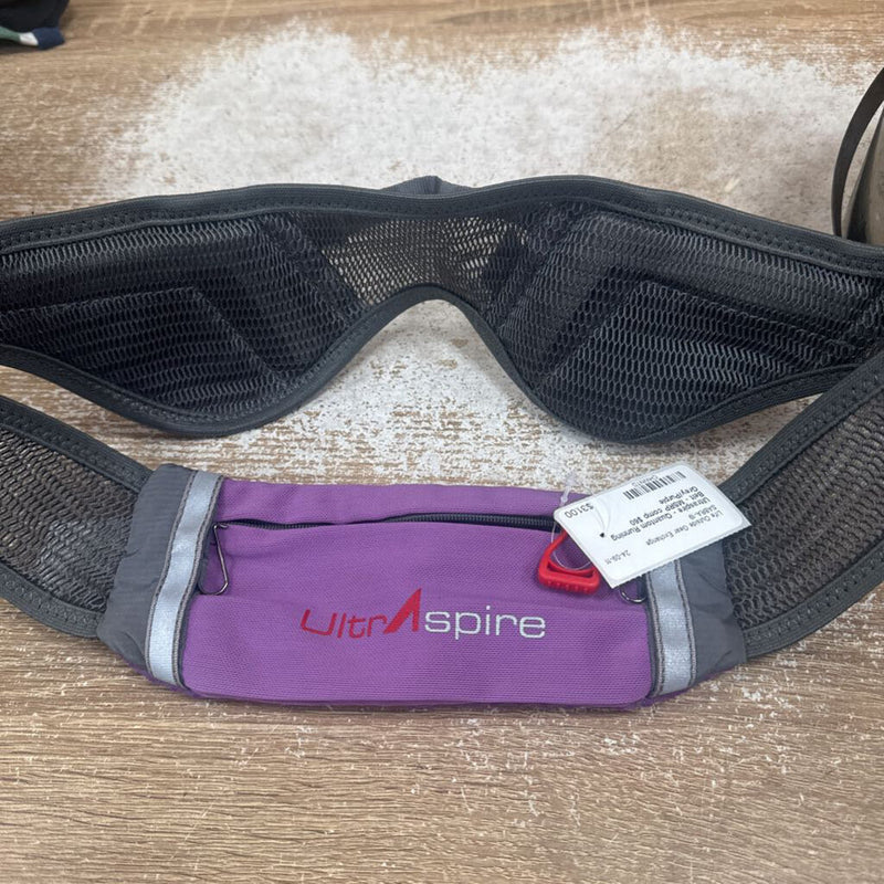 Ultraspire - Quantom Running Belt - MSRP comp $60: Grey/Purple--