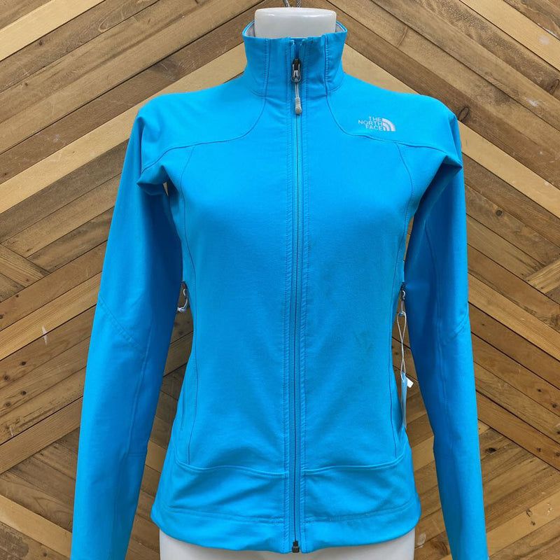 The North Face- summit series wind shell- MSRP compared $180 : BLue -women-XS