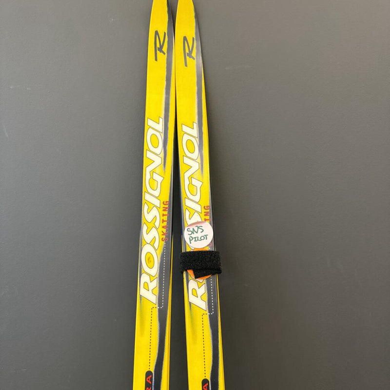 Rossignol - Carbon Universe XC Skate Skis - SNS Profil Bindings - MSRP $400+: Yellow/Black--182