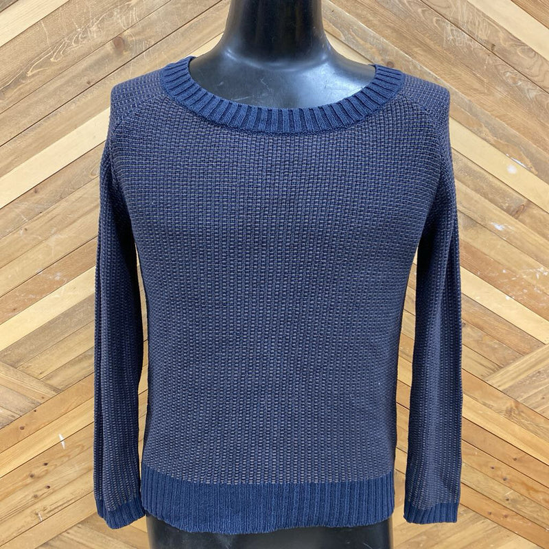 Jaeger- knit sweater - MSRP $ 100: Navy -men-LG