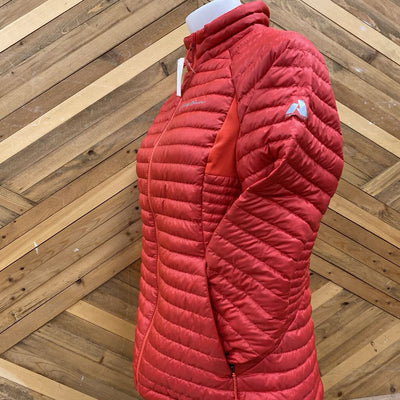 Eddie Bauer- Puffer Jacket- MSRP $165: Red-women-MD