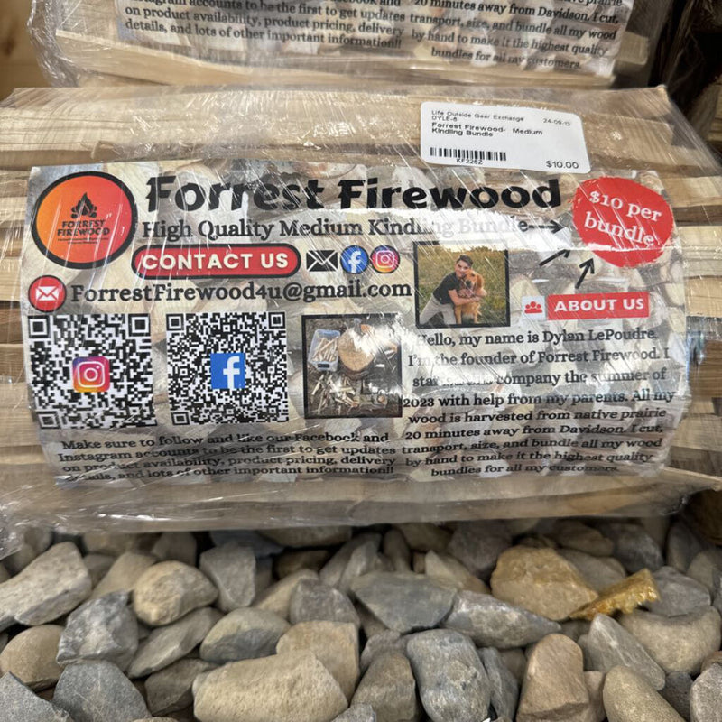 Forrest Firewood- Medium Kindling Bundle : -unisex-