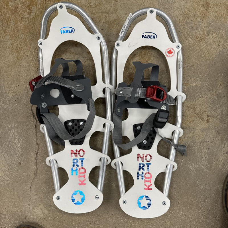 Faber- North Kid Snowshoes- MSRP $ 113: White -children-