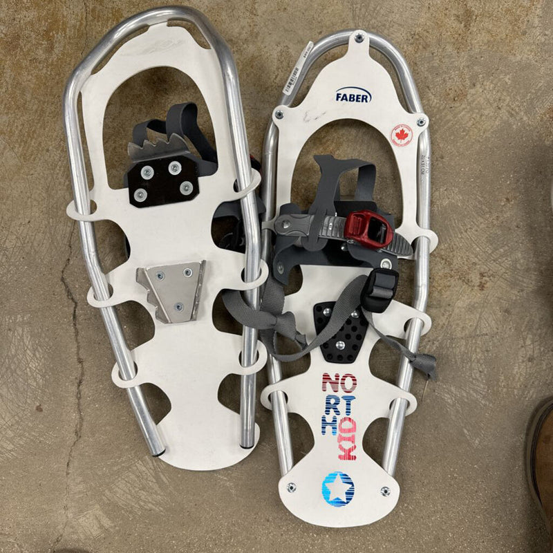 Faber- North Kid Snowshoes- MSRP $ 113: White -children-