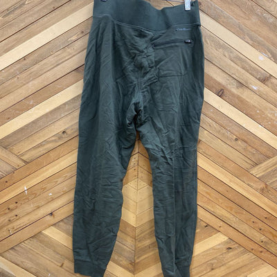 Eddie Bauer - Women's Cropped Sweatpants: Green-women-SM