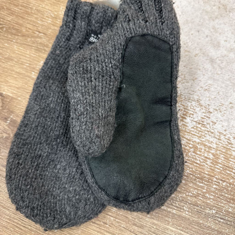 Thinsulate - Knit Mitts: Grey-unisex-