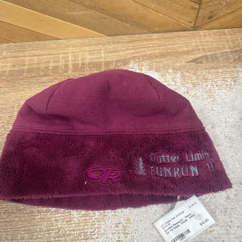 Outdoor Research - fleece fun run toque : Purple -women-Adult