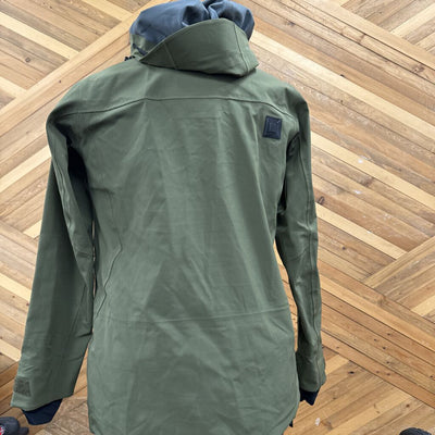 L1 - Men's Theorem Ski Shell Jacket - MSRP comp $530: Green-men-SM