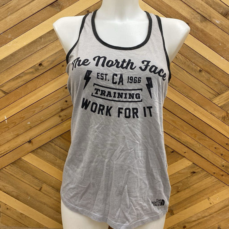 The north face - work for it tank top - MSRP $60: Grey-women-SM