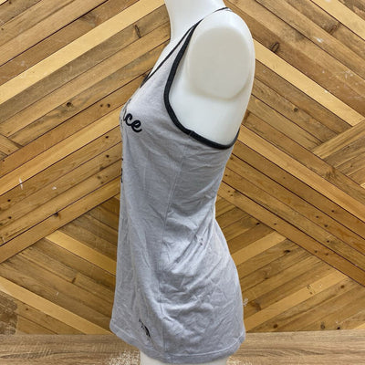 The north face - work for it tank top - MSRP $60: Grey-women-SM