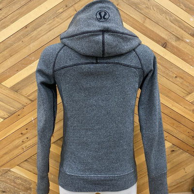 Lululemon - hooded sweater - MSRP $118: Grey-women-4