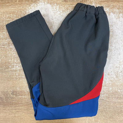 Kids Softshell Pants: Black/Blue/Orange-children-XL