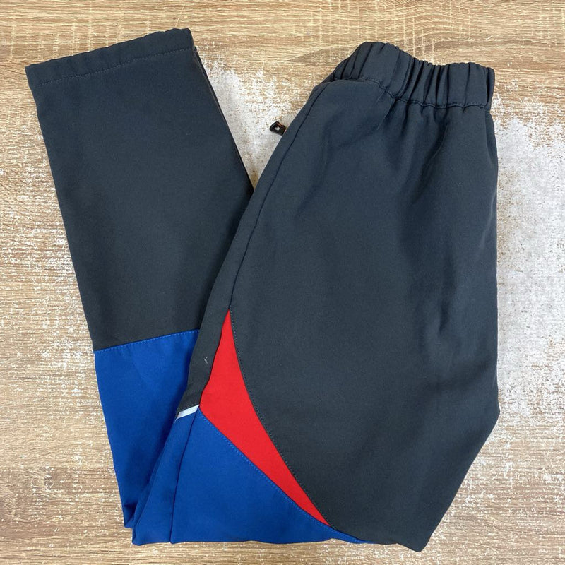 Kids Softshell Pants: Black/Blue/Orange-children-XL