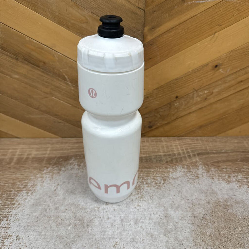 Lululemon - Water Bottle: White/Pink--