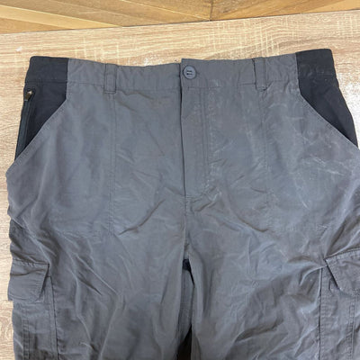 Bear Grylls by Craghoppers - Men's Hiking Pants: Grey/Black-men-LG (38)