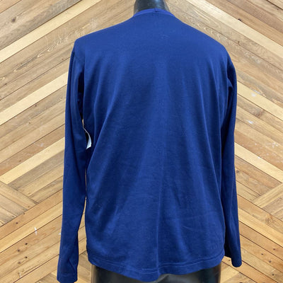 Patagonia - Men's Capilene L/S Baselayer Top - MSRP $109: Navy-men-LG