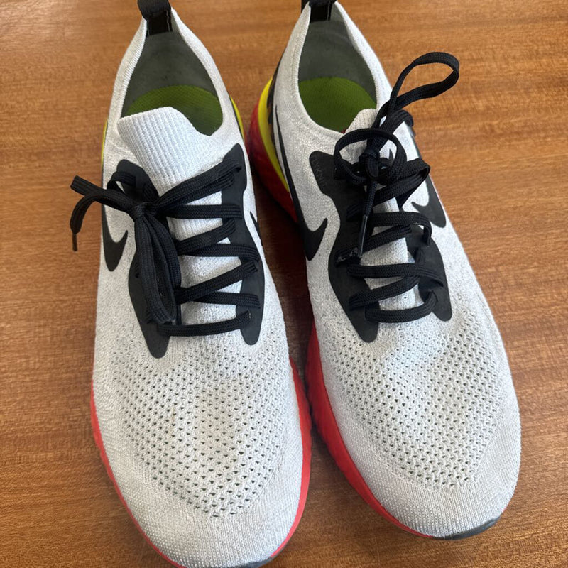 Nike - Epic React- MSRP $190: White/Black/Red -men-12