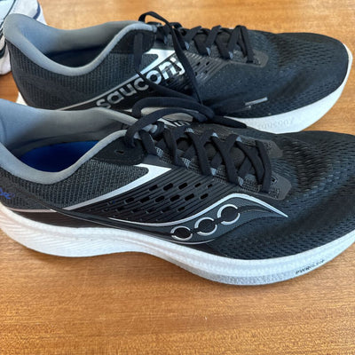 Saucony - Men's Ride 17 Running Shoes - MSRP $180: Black-men-M12.5