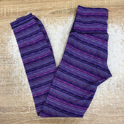 Lululemon - Women's Patterned Leggings: Purple-women-2