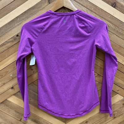 Triple Flip - Children's Athletic Long Sleeve: Pink-children-MD