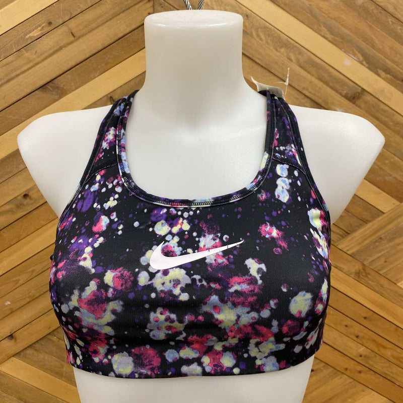 Nike- sports bra : Pink Purple Mix -women-SM