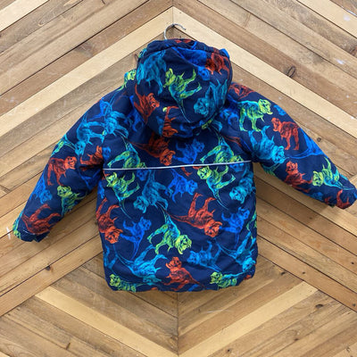 Children's Place- winter jacket- MSRP $ : Navy Dino -children-3T