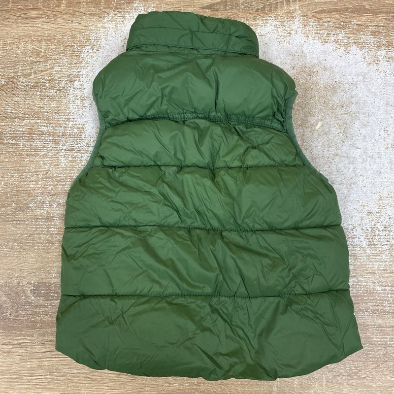 H&M- insulated vest : Green-children-3/4Y