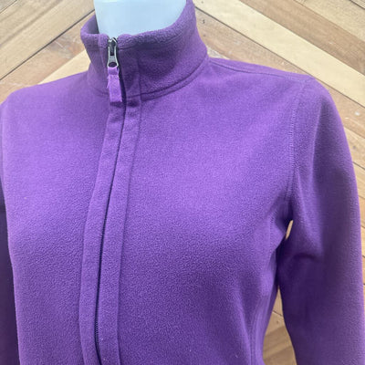 Denver Hayes - Women's Full-Zip Fleece: Purple-women-XS