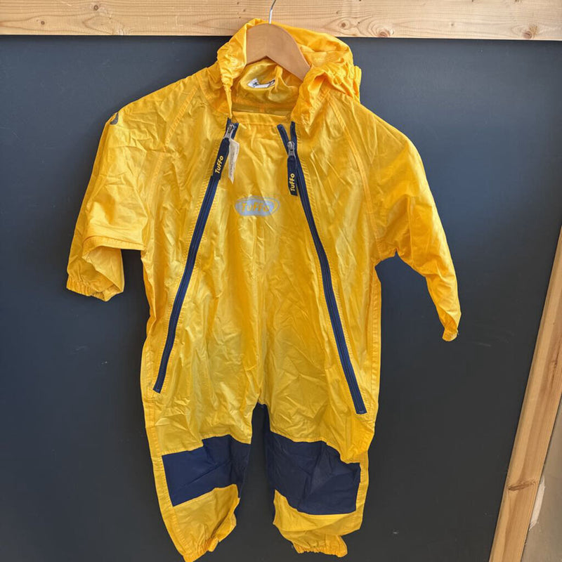 Tuffo- Muddy Buddy Rain suit- MSRP$44: Yellow/Blue-children-4T