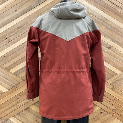 Hobo - Men's Vintage Jacket: Tan/Red-men-SM