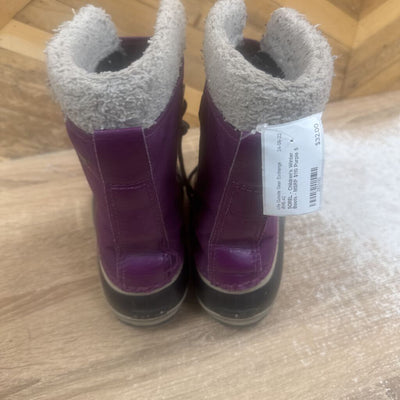 SOREL - Children's Winter Boots - MSRP $110: Purple-children-5