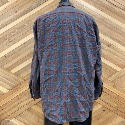 Mark's Work Wearhouse - Men's Flannel: Red/Yellow/Multi-men-LG