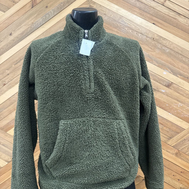 Copper Oak Supply- 1/4 zip fleece- MSRP $ : Green -men-SM