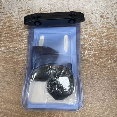 Outbound - Waterproof Phone Case: Vlear/Black--4"x7"