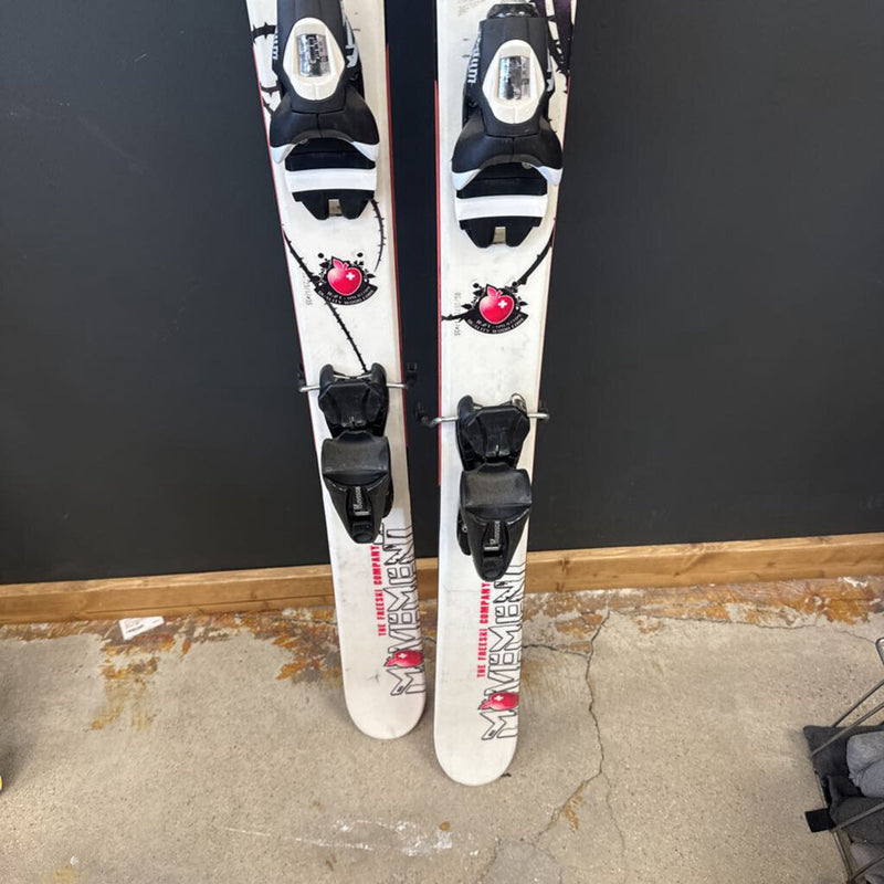 Movement - Black Rose Downhill Skis Axium Bindings - MSRP $700+: White/Black--165