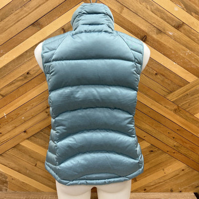 Patagonia - Women's Down Vest - MSRP $195: Blue-women-MD