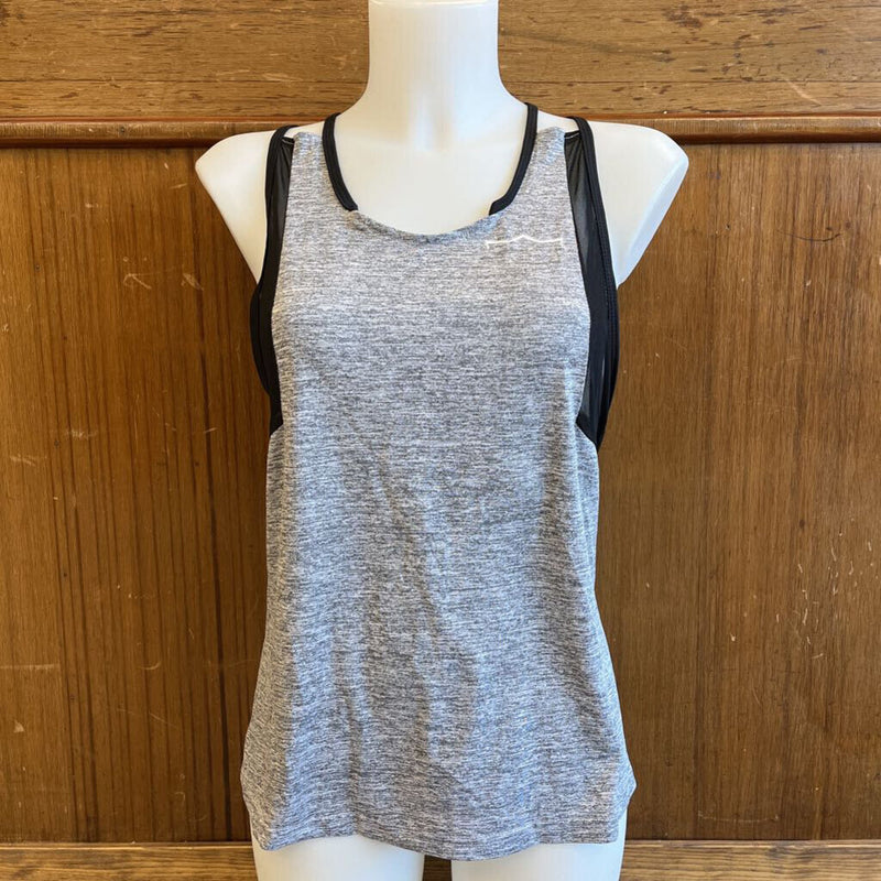 Supplement King- Tank top : Grey Black -unisex-SM