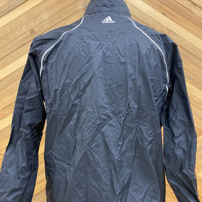 adidas - Men's Climaproof Rain Jacket - MSRP comp $140: Black-men-SM