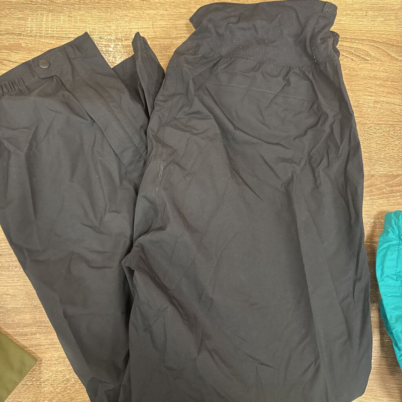 Woods- rain shell pants- MSRP $70: Black -women-LG