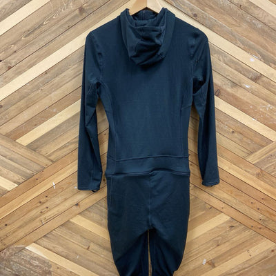 Patagonia - Women's Thermal Weight Capilene One-Piece Baselayer Suit - MSRP $270: black-women-sm