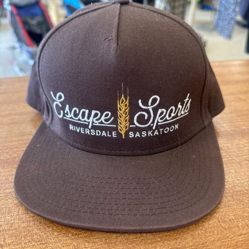 Escape Sports - Hat : Brown-unisex-