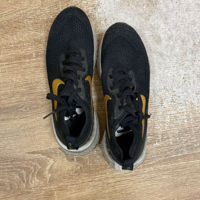 Nike - Women's Epic React Running Shoes - MSRP $190: Black/Gold-women-W7