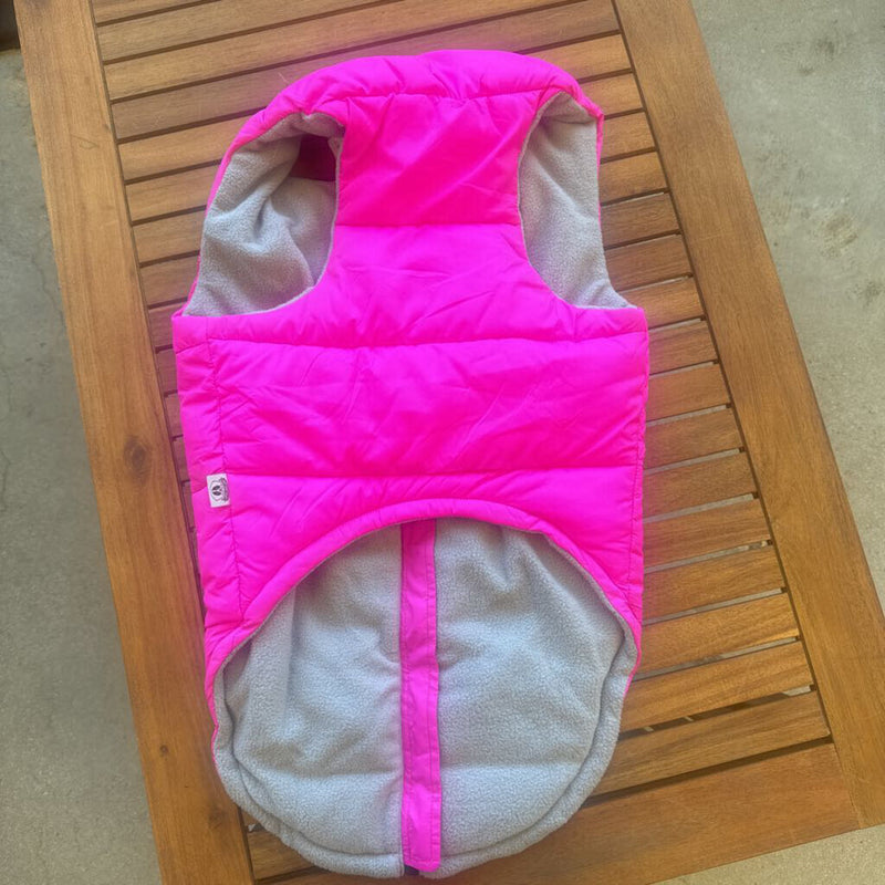 Loue- insulated winter jacket for dog- MSRP compared $95 $ : Neon Pink -women-XXL