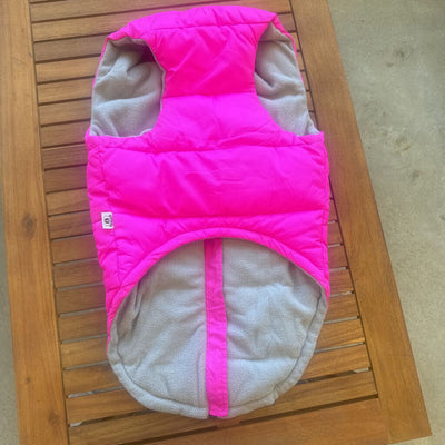 Loue- insulated winter jacket for dog- MSRP compared $95 $ : Neon Pink -women-XXL