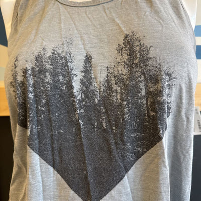 tentree - Women's Tank Top - MSRP $40: Grey-women-MD