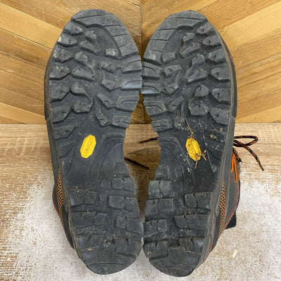 La Sportiva - Men's Trango Tech Lather GTX Hiking Boots - MSRP $340: Grey/Orange/Red-men-M9.5