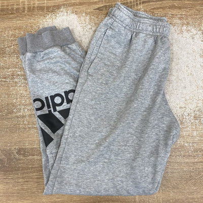 adidas - Kid's Sweatpants - MSRP $60: Grey-children-LG