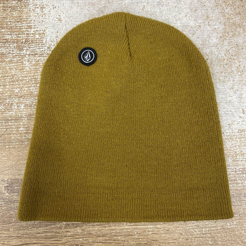 Volcom - Toque - MSRP $30: Yellow/Black-unisex-