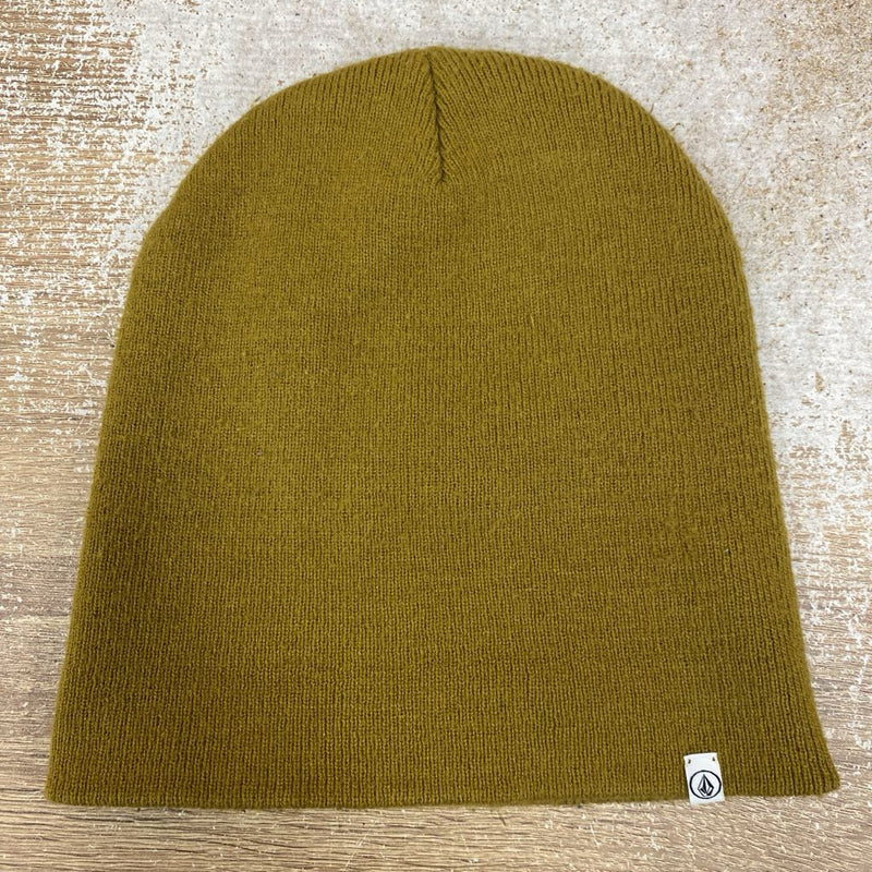 Volcom - Toque - MSRP $30: Yellow/Black-unisex-