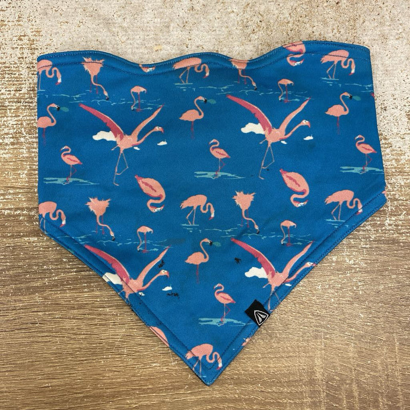 Firefly - Flamingo Fleece Bandana: Blue/Pink/Black-unisex-